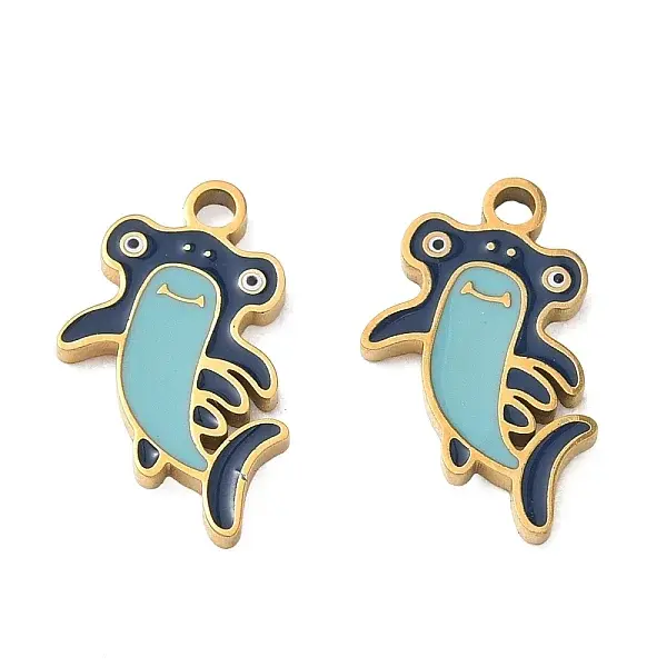 304 Stainless Steel Enamel Pendants