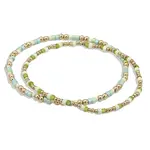 2Pcs 2 Styles Boho Glass Seed Beads Stretch Bracelet Sets