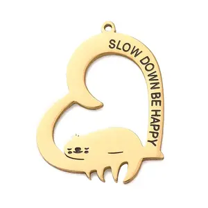 304 Stainless Steel Enamel Pendants
