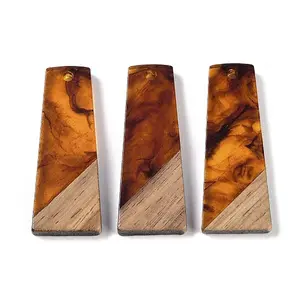 Resin & Wood Pendants