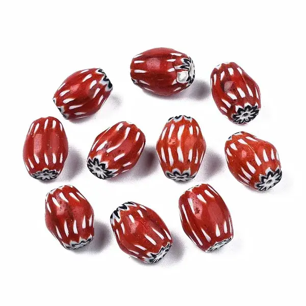 Handmade Millefiori Lampwork Beads