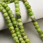 Dyed Natural White Jade Beads Strands