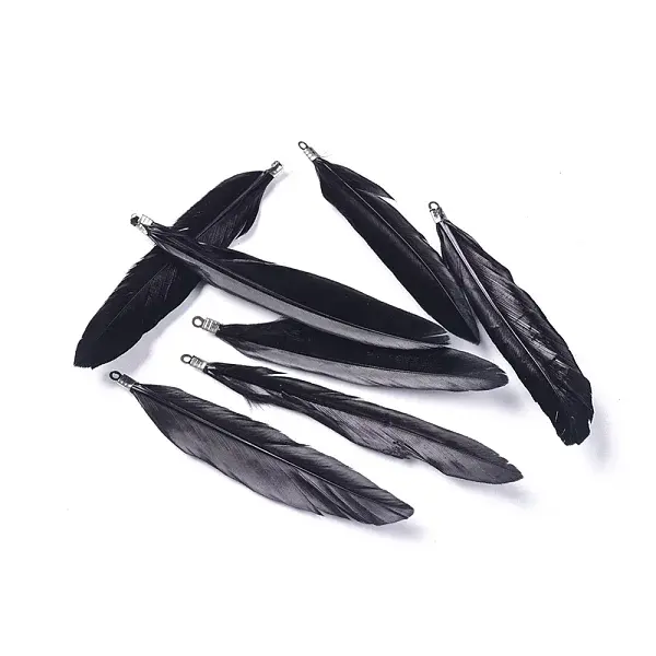Goose Feather Pendants