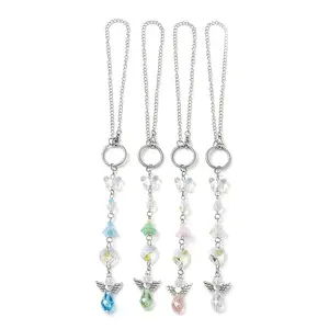 Angel Butterfly Glass Pendants Decirationgs