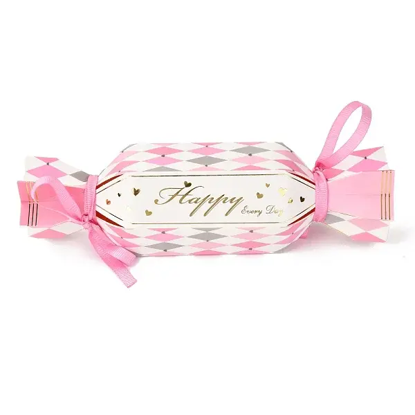 Hexagonal Candy Shape Romantic Wedding Gift Box