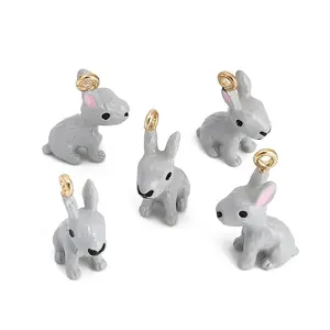 Alloy Enamel Pendants