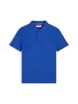 TOMMY HILFIGER Tričko 'Essential Regular Fit Flag Embroidery'  námornícka modrá