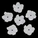 Frosted Opaque Acrylic Bead Cap