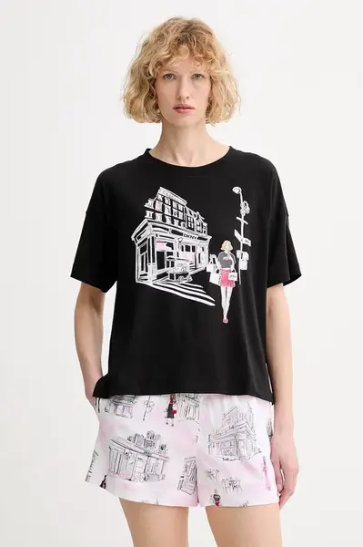 DKNY pyžamo dámské s bavlnou