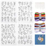 DIY Flower Embroidery Kits