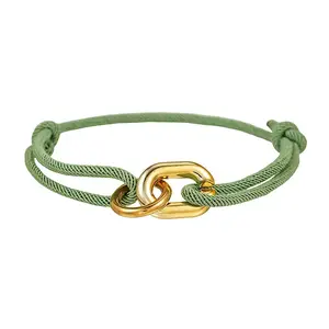 CCB Plastic Oval & Ring Link Bracelets