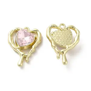 Glass Melting Heart Pendant