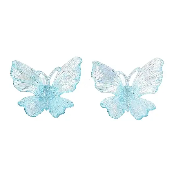 Transparent Plastic Pendants