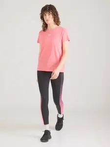 UNDER ARMOUR Funkčné tričko 'Rival Core'  pitaya