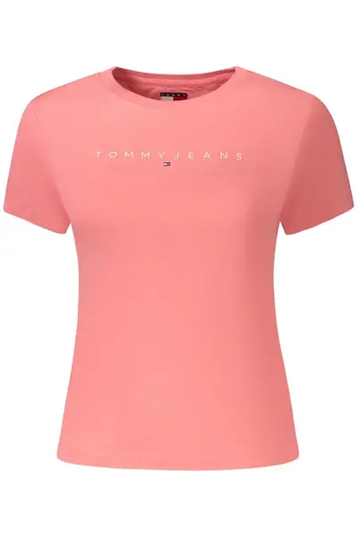 Ružové tričko Tommy Hilfiger