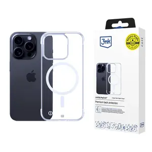 Pouzdro 3mk Just20g MagCase pro Apple iPhone 16 Pro, transparentní