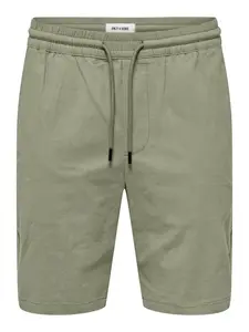 Only & Sons Nohavice 'Capri'  zelená