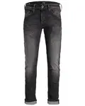 JACK & JONES Džínsy 'Glenn'  čierny denim
