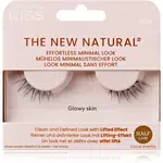 KISS The New Natural Effortless Minimal Look umělé řasy Glowy Skin 2 ks