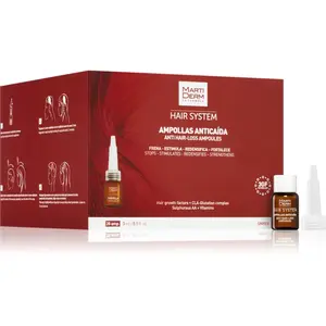 MartiDerm Hair System Anti Hair-Loss Ampoules ampule proti vypadávání vlasů 28 ks