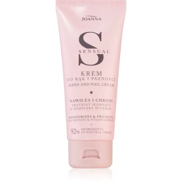 Joanna Sensual hydratační a ochranný krém na ruce Silk Proteins & Vitamin Complex 100 g
