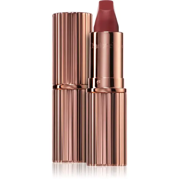 Charlotte Tilbury Matte Revolution matná hydratační rtěnka odstín Pillow Talk Medium 3.5 g