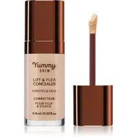Danessa Myricks Beauty Yummy Skin Lift & Flex Concealer tekutý korektor s matným efektem odstín 3 - Fair With Golden Undertones 9.4 ml