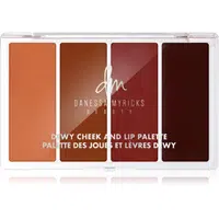 Danessa Myricks Beauty Dewy Cheek & Lip Palette multifunkční paleta na obličej odstín Dew It Undercover 25 g