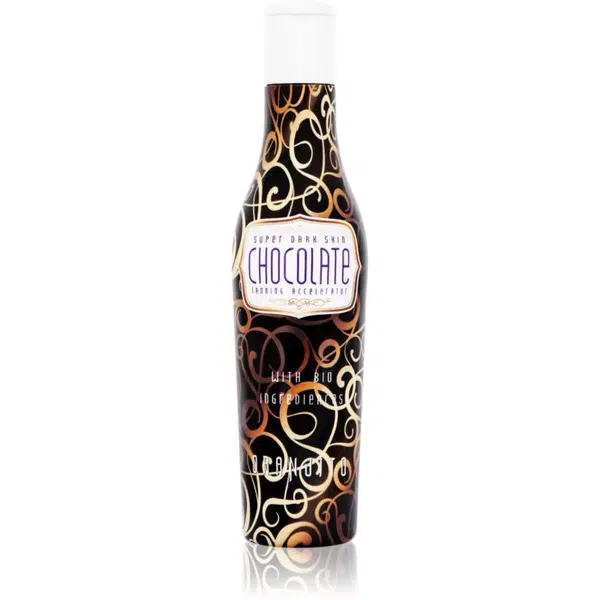 Oranjito Max. Effect Chocolate opalovací mléko do solária s biosložkami a urychlovačem opálení 200 ml