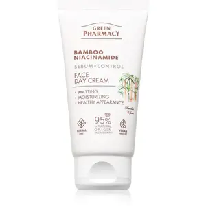 Green Pharmacy Bamboo & Niacinamide Day Face Cream denní pleťový krém 50 ml