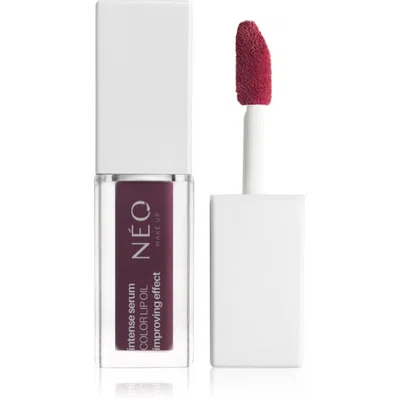 NEO MAKE UP Intense Serum Color Lip Oil lesklá hydratační tekutá rtěnka odstín 04 Classic Rose 4.5 ml