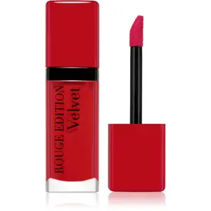 Bourjois Rouge Edition Velvet tekutá rtěnka s matným efektem odstín 08 Grand Cru 7.7 ml