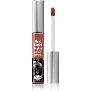 theBalm Meet Matt(e) Hughes Long Lasting Liquid Lipstick dlouhotrvající tekutá rtěnka odstín Committed 7.4 ml