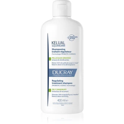 Ducray Kelual Squanorm Regulating Treatment Shampoo Oily Dandruff šampon proti mastným lupům 400 ml