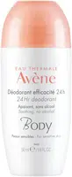 Avène Kuličkový deodorant Body (Roll-on Deodorant) 50 ml