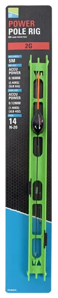 Preston innovations navázaná udička power pole rig - 2 g