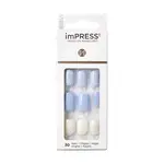 KISS Samolepící nehty imPRESS Nails Lavender Whisper 30 ks