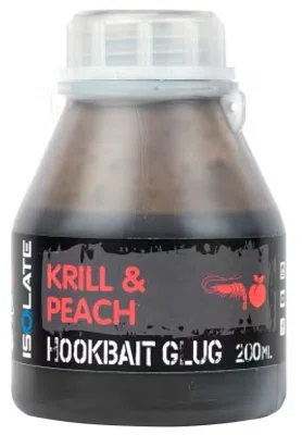 Shimano dip isolate hookbait dip krill peach 200 ml