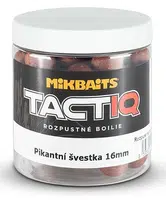 Mikbaits rozpustné boilies tactiq pikantní švestka 250 ml - 16 mm
