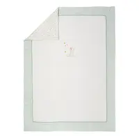 NATTOU Deka dětská oboustranná velur/bavlna 135x100 cm Mila, Zoe & Lana