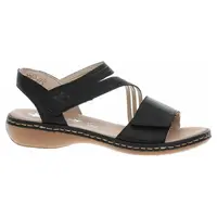 Dámské sandály Rieker 65964-00 schwarz 38