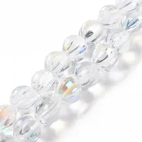 Transparent Glass Beads Strands