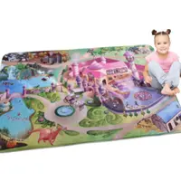 Koberec 3d ultra soft zámek - 70 x 95 cm