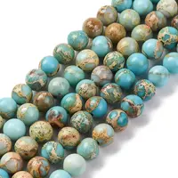 Dyed Natural Regalite/Imperial Jasper/Sea Sediment Jasper Beads Strands
