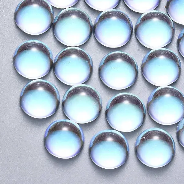 Transparent Glass Cabochons