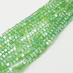 Electroplate Glass Beads Strands