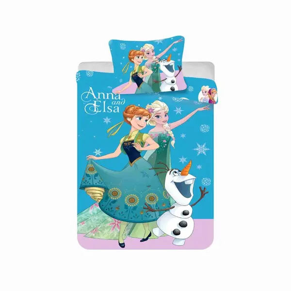 Dětské povlečení frozen modré