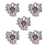 Rack Plating Alloy Glass Pendants