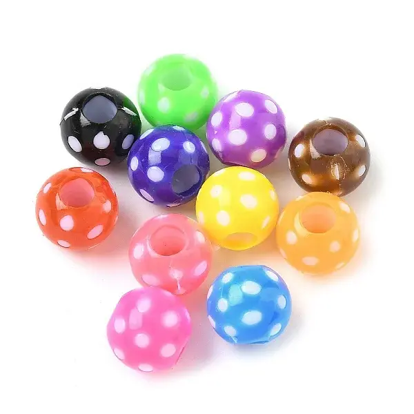 Opaque Acrylic Beads