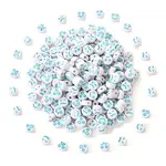 White Opaque Acrylic Beads